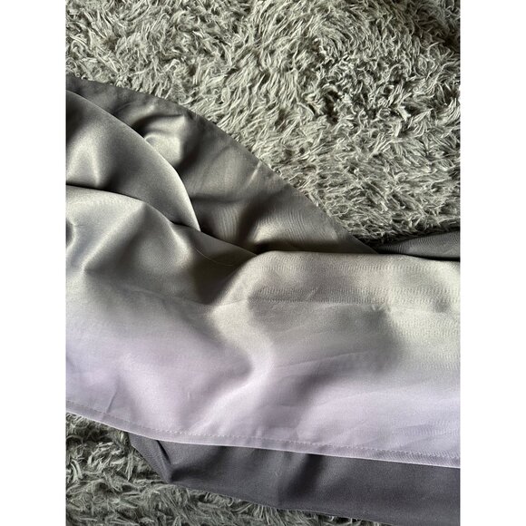 Gray Silver Curtain Panels With Grommets Room Darkening 100% Polyester 6 Panels - Picture 10 of 11